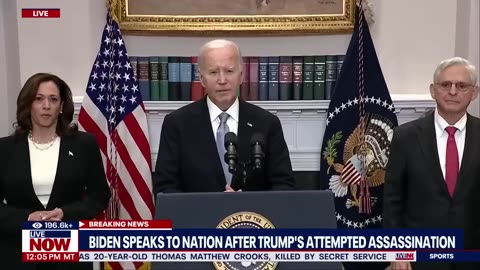 President Biden delivers remarks on Trump assassination attempt