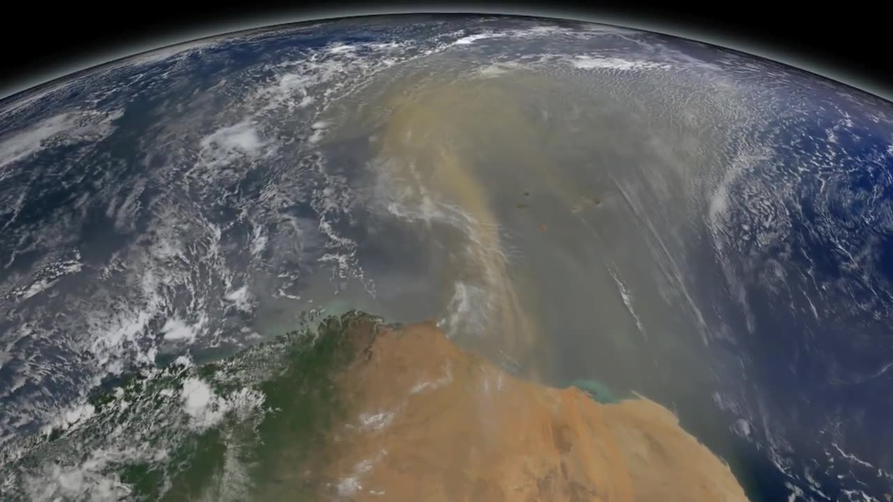 NASA | Satellite Tracks Saharan Dust to Amazon in 3-D