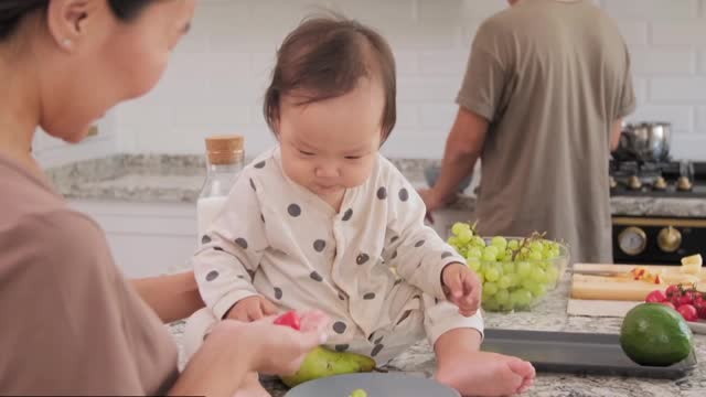 Baby Tasting Citrus Fruits ❤️