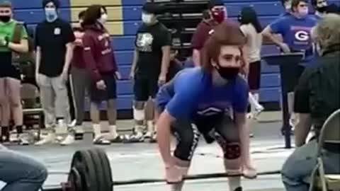 Strange power lift and break dance