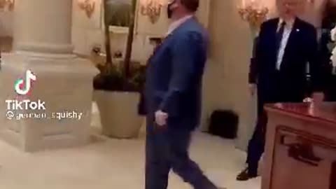 President Trump like the real leader he is!