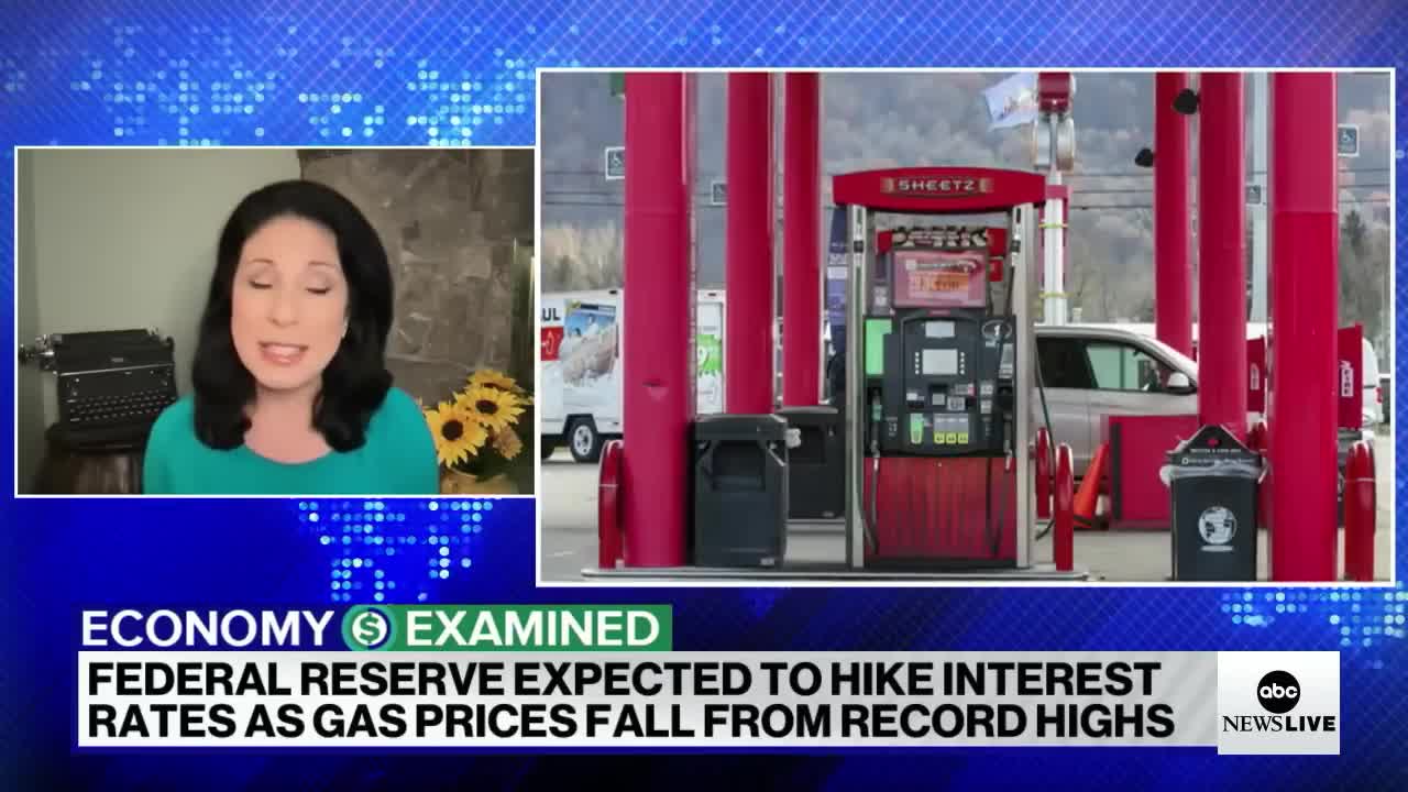 Gas prices in US drop as interest rates are expected to rise