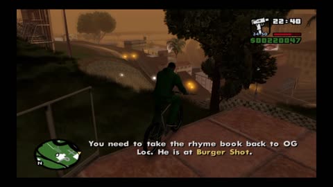 gta san andreas walkthrough 19, Madd dogg's rhymes
