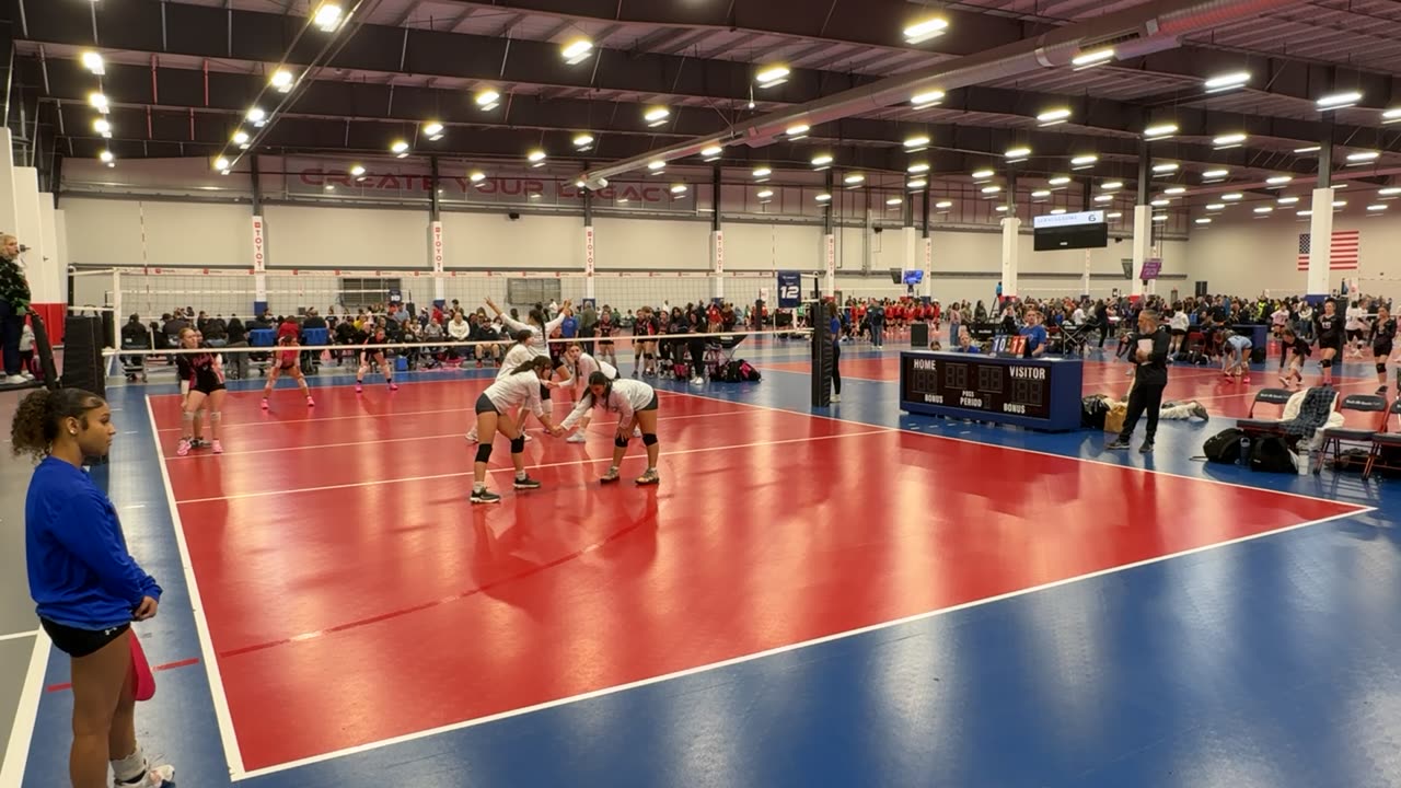 2024 Jolley Volley. Pool Play vs AZ Rebels 15s - Set 2 of 2