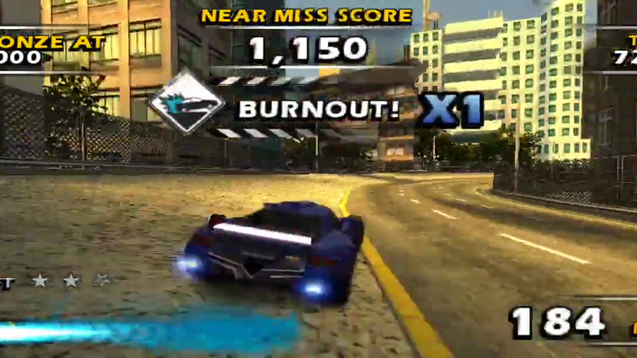 Burnout Dominator - World Tour Super Series Event 8 1st Try(PPSSPP HD)