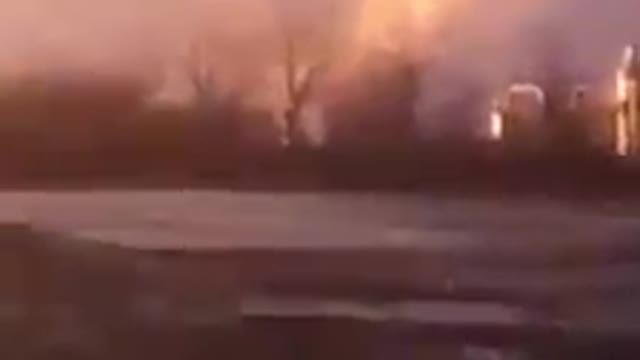 Near Svitlodarsk (Donetsk Oblast), the invaders broke the high-pressure gas pipeline