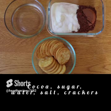 1921 Cocoa Emergency Cracker Cookies