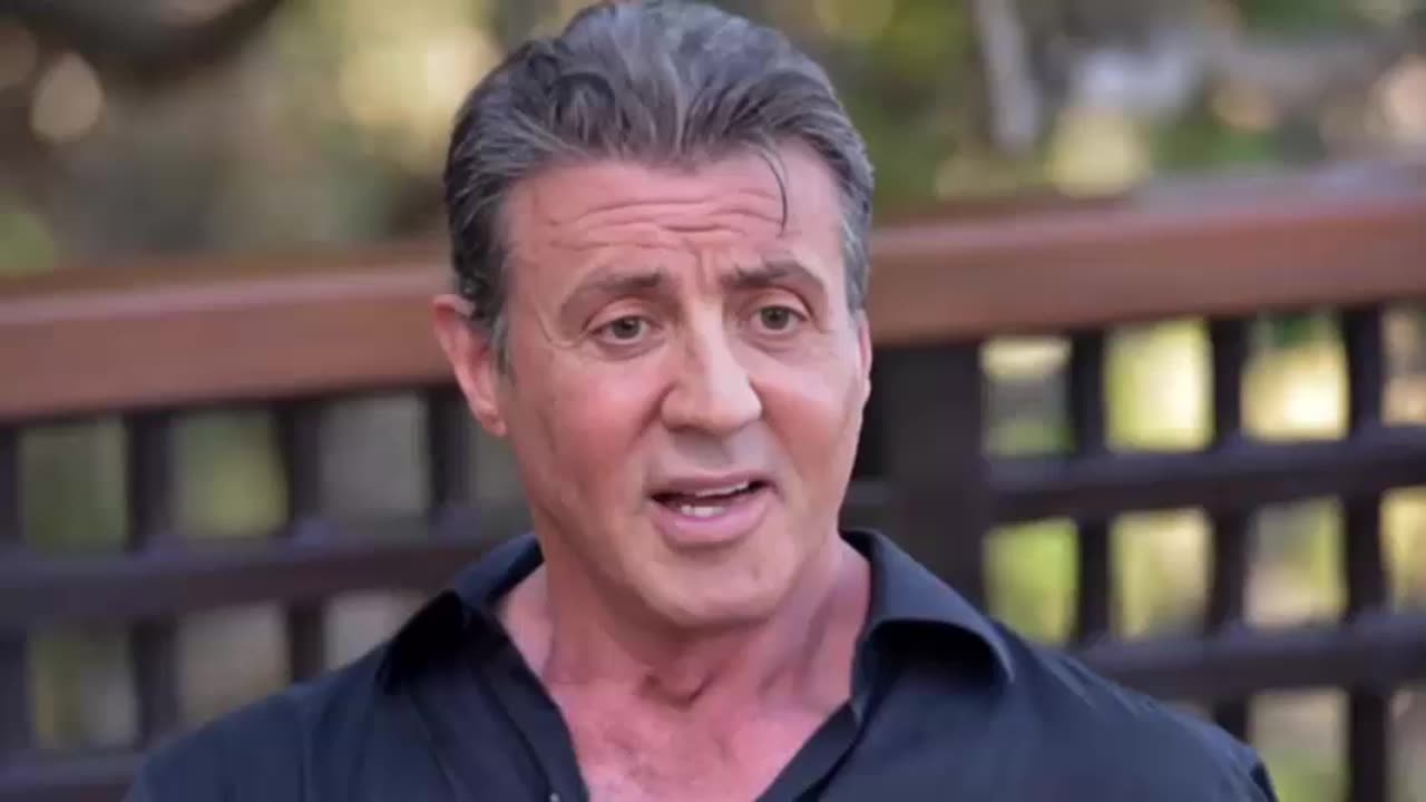 Sylvester Stallone Stops In