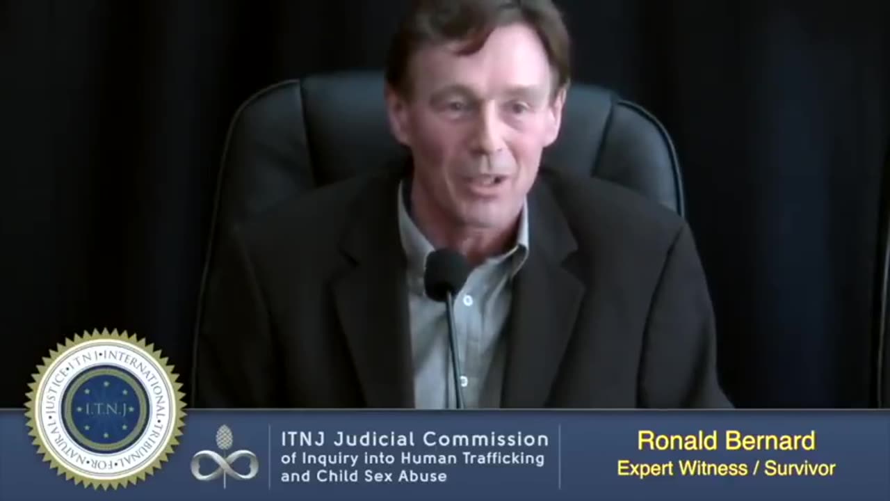 Heartbreaking Testimonies Former Banker Ronald Bernard In ITNJ Seating