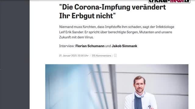 Medien "DIE ZEIT" Propaganda für Impfung ?