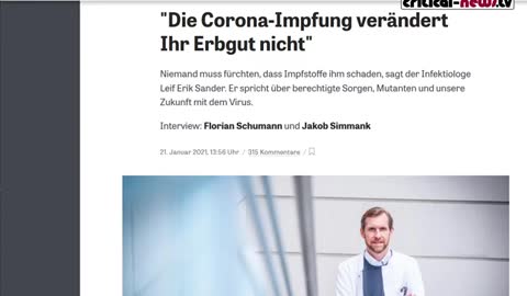 Medien "DIE ZEIT" Propaganda für Impfung ?