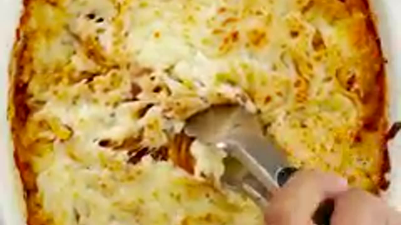 Oven Baked Spaghetti