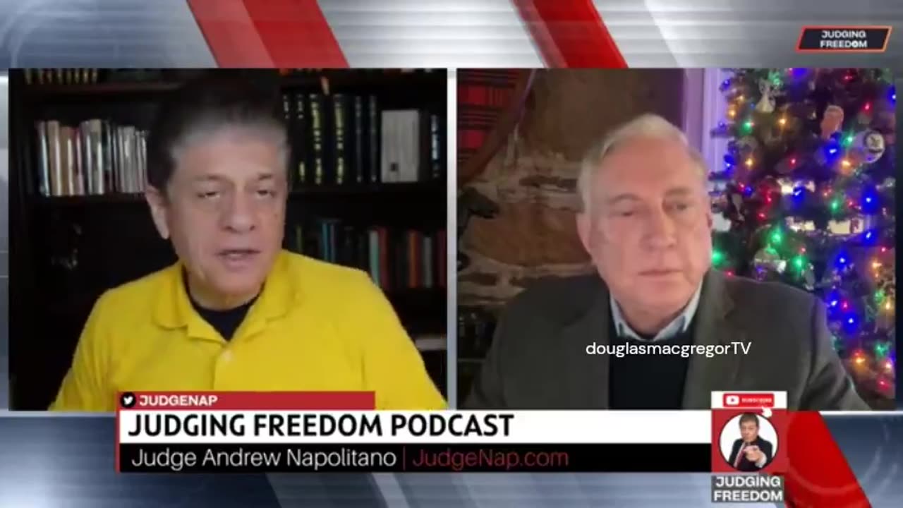 Col. Douglas Macgregor: Wrongheaded US Military Priorities- Judge Napolitano 1/3/2024