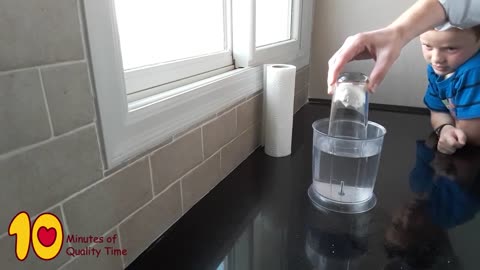 Air experiment for kids house edition