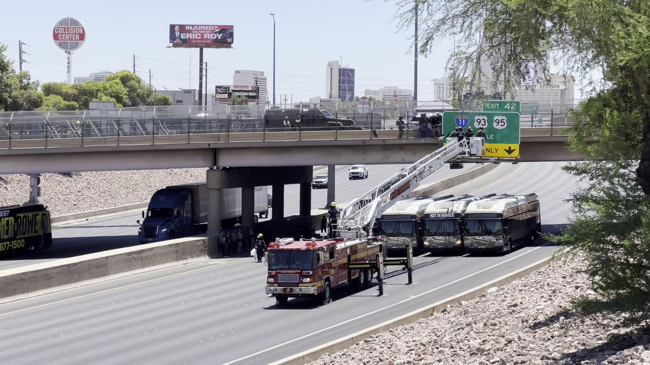 Barricaded subject that forced I-15 closure taken into custody