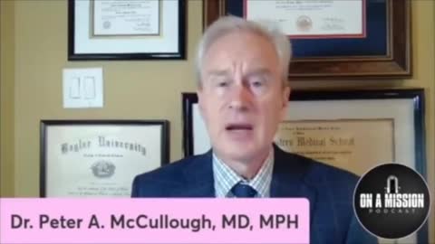 Dr.Peter A McCullough,MD.MPH：毫無疑問。新冠疫苗實驗針劑（C_19 vaccine）正在導致“大量死亡”，這是毫無疑問的！