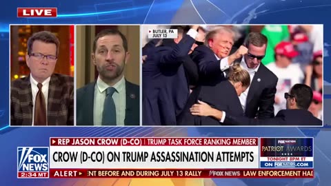 Dem Rep "Jim Crow" w/ Cavuto after J13 hearing, on upcoming written report