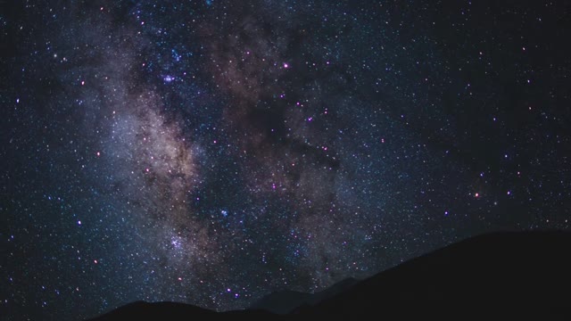 Relaxing music while watching the night sky