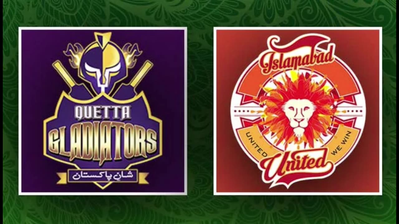 PSL Quetta Gladiators won their third consecutive victory by defeating Islamabad