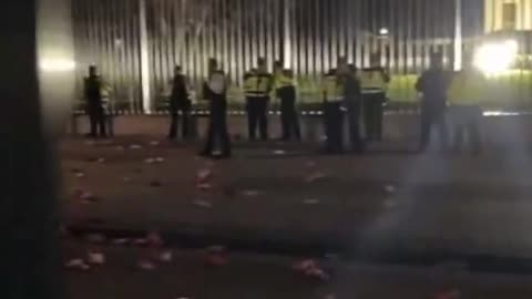 🚨BREAKING: Pro-Palestinian protesters attempted to breach White House #Washington | #DC