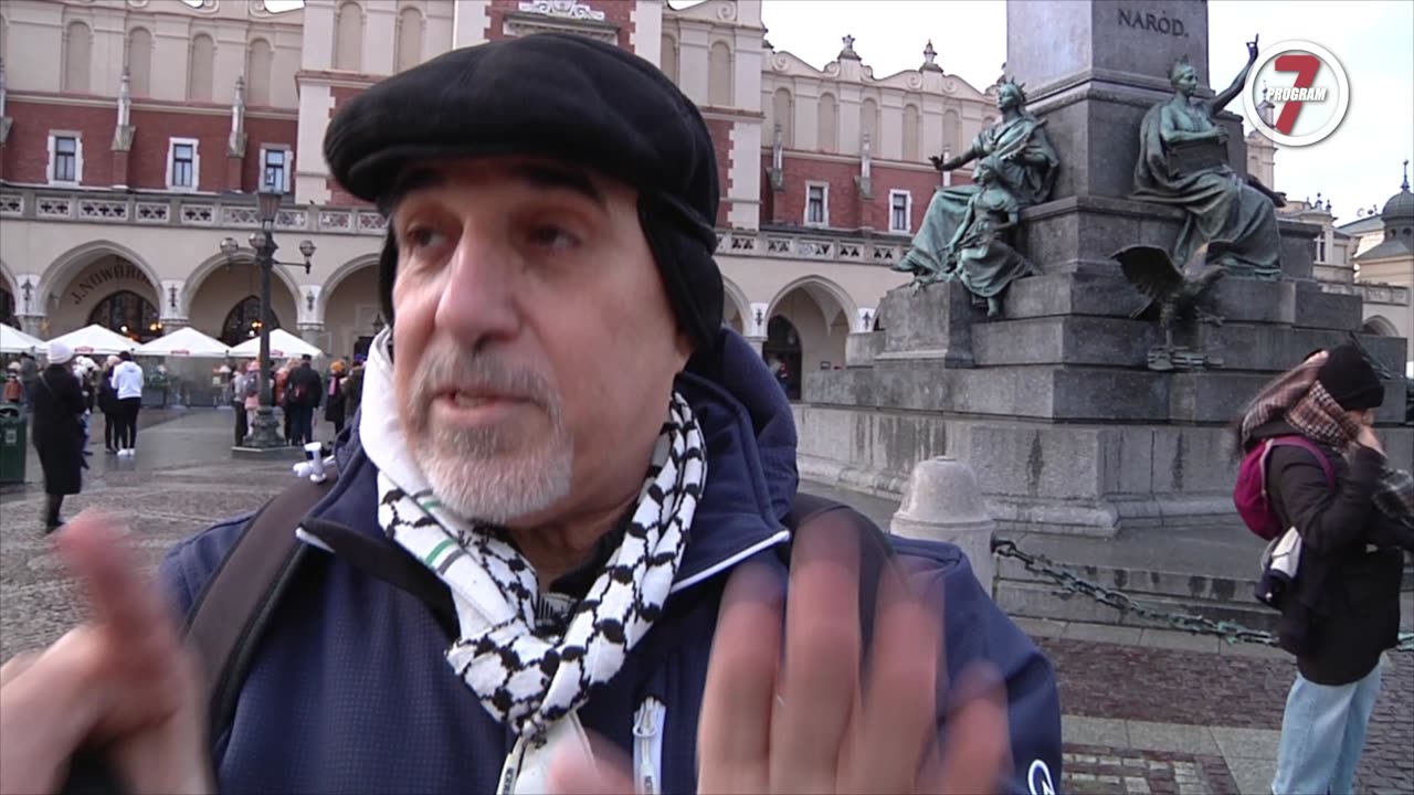 Nidal Hamad - Dość przelewu krwi! Kraków solidarny z Palestyną! Kraków, 25.11.2023