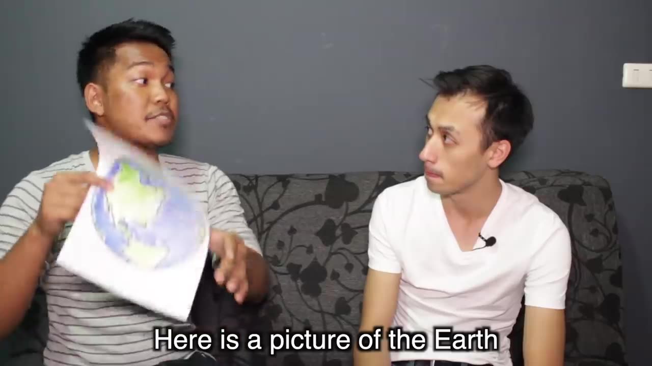 TALKING TO A FLAT EARTHER