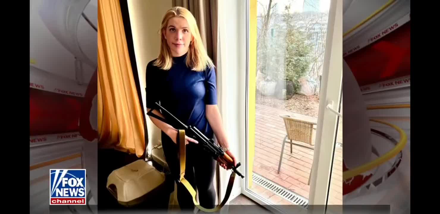 "We're fighting for the New World Order" - Ukrainian MP paraded as female war hero