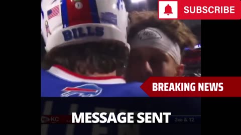 Here Is What Patrick Mahomes Said To Josh Allen After Loss