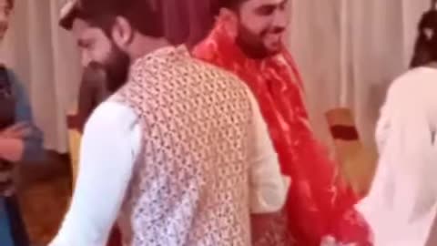 My brother punch me on wedding