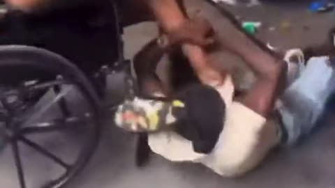 Whooped By Man In Wheelchair