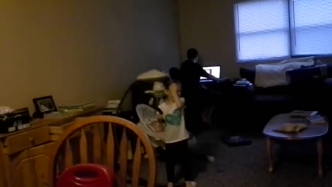 Emma talks on the phone