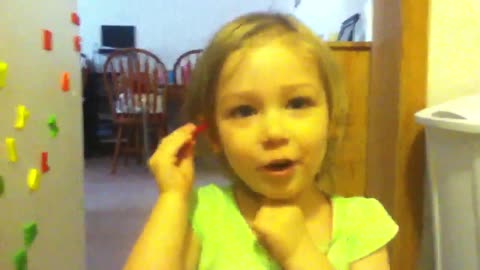 Emma singing 1st video