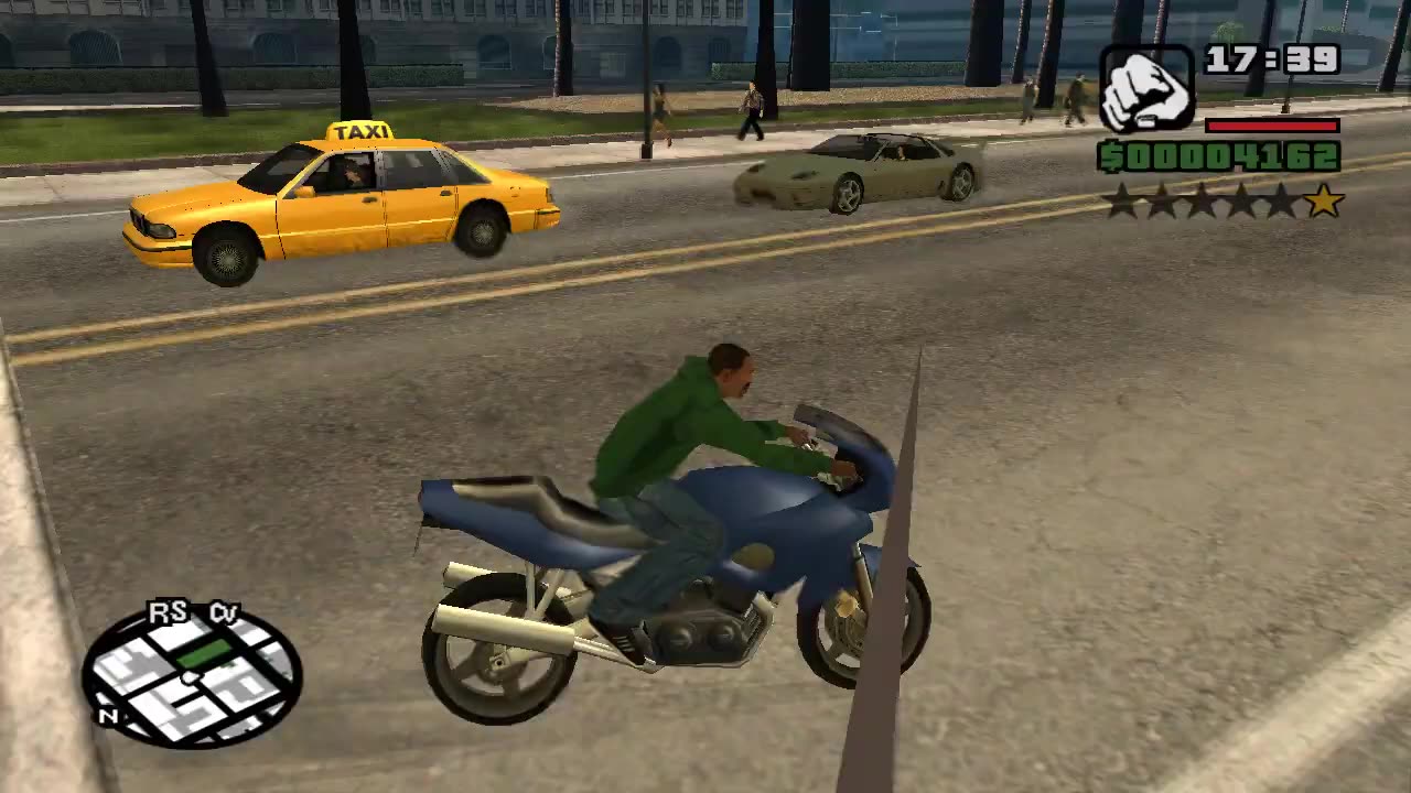 GTA San Andreas Make Cops Run