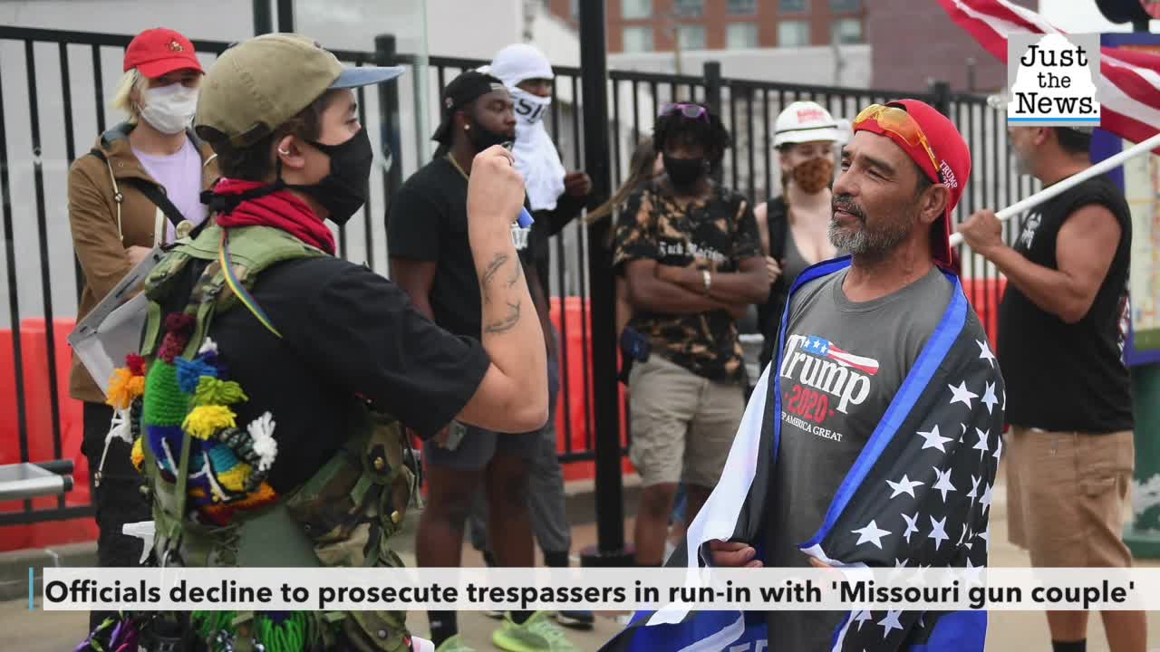 St. Louis officials decline to prosecute trespassers in run-in with 'Missouri gun couple'