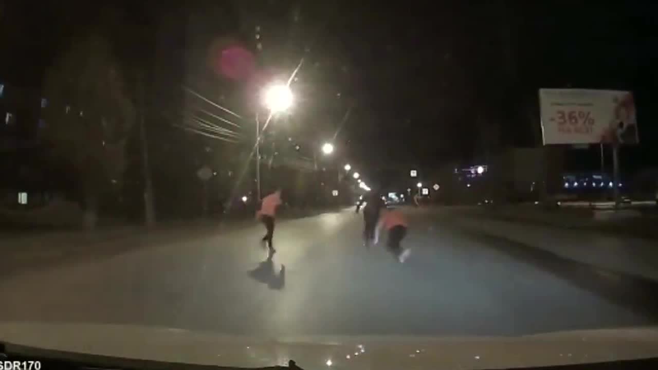 Thief steals tablet and gets knocked by car while trying to escape