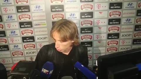 Luka Modrić nakon remija s Engleskom