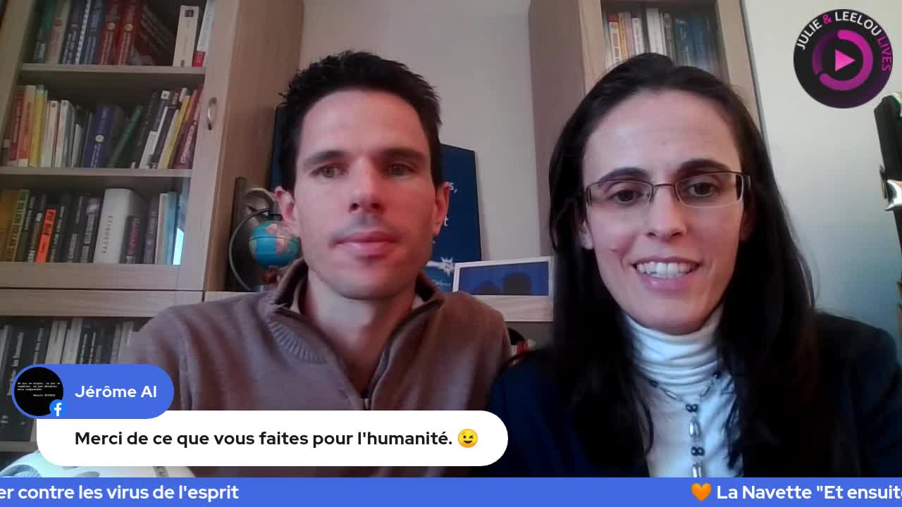 La Navette Et Ensuite avec Aline &Jean Luc 08/02 'S'immuniser contre les virus de l'esprit'