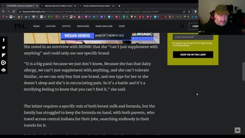 Biden caused the bay formula shortage