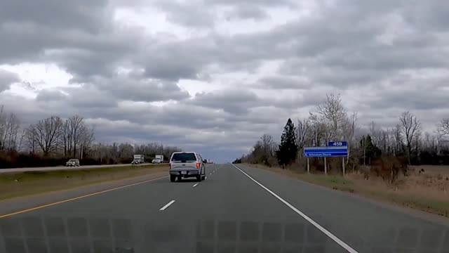 The traffic officer is always, exactly where he should be, when needed.