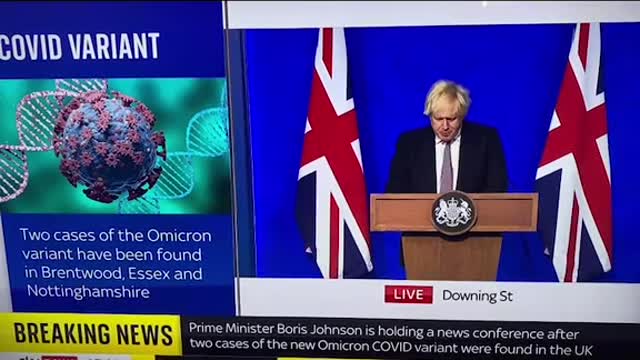 Corrupt British Ruler Boris Johnson Talks Lies