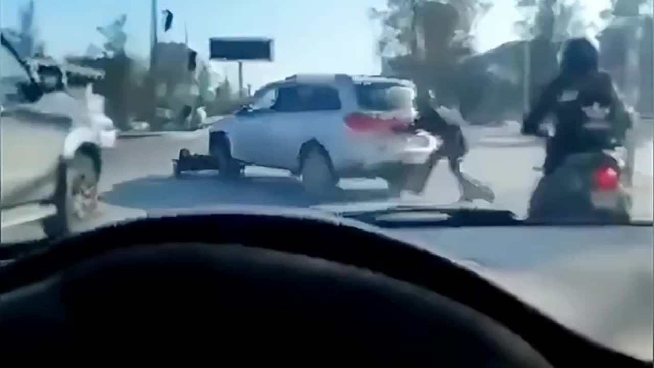 Road Rage leads to a Drag Show.