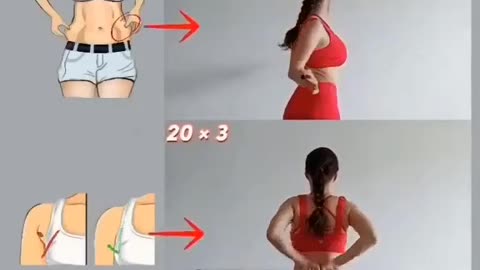 weight Loss exercise with bar.