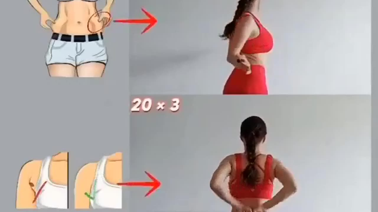 weight Loss exercise with bar.