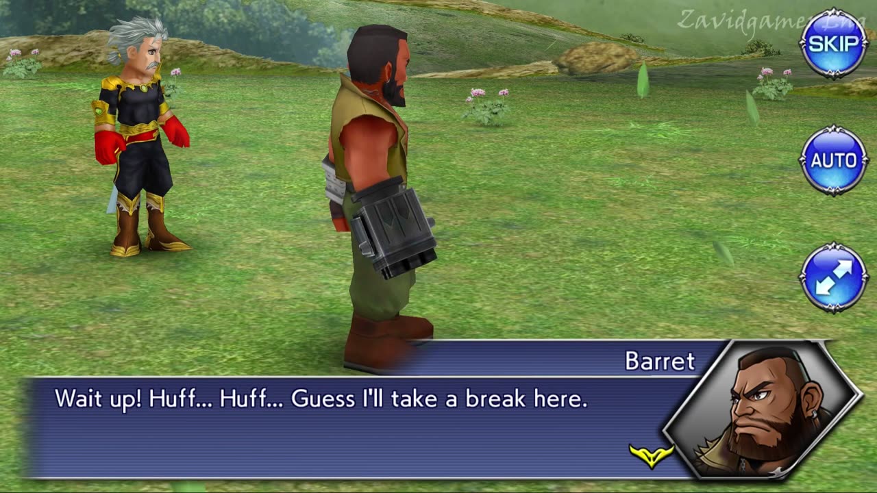 DFFOO Cutscenes Lost Chapter 44 Barret Right Arm with a Mission (No gameplay)