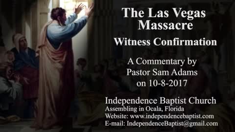 The Las Vegas Massacre: Witness Confirmation