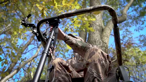 The Perfect Crossbow or Gun Rest For Your Ladder Stand