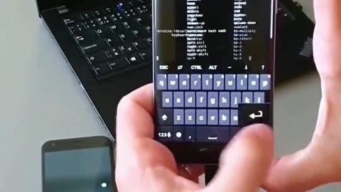 Mobile phone hecking video