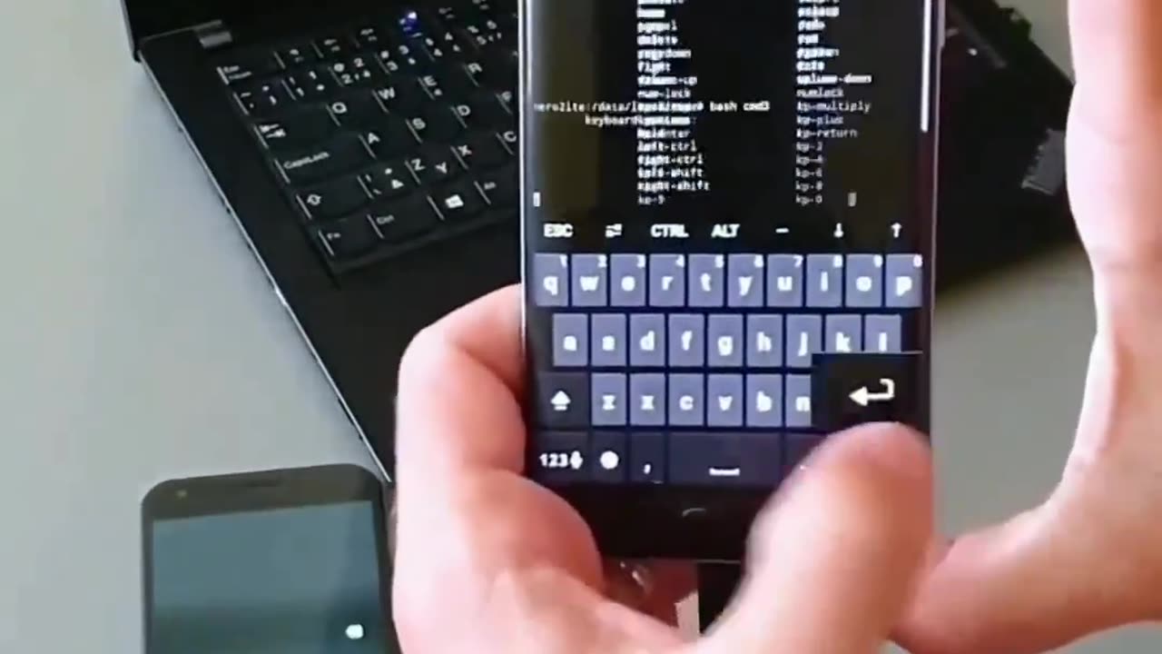 Mobile phone hecking video