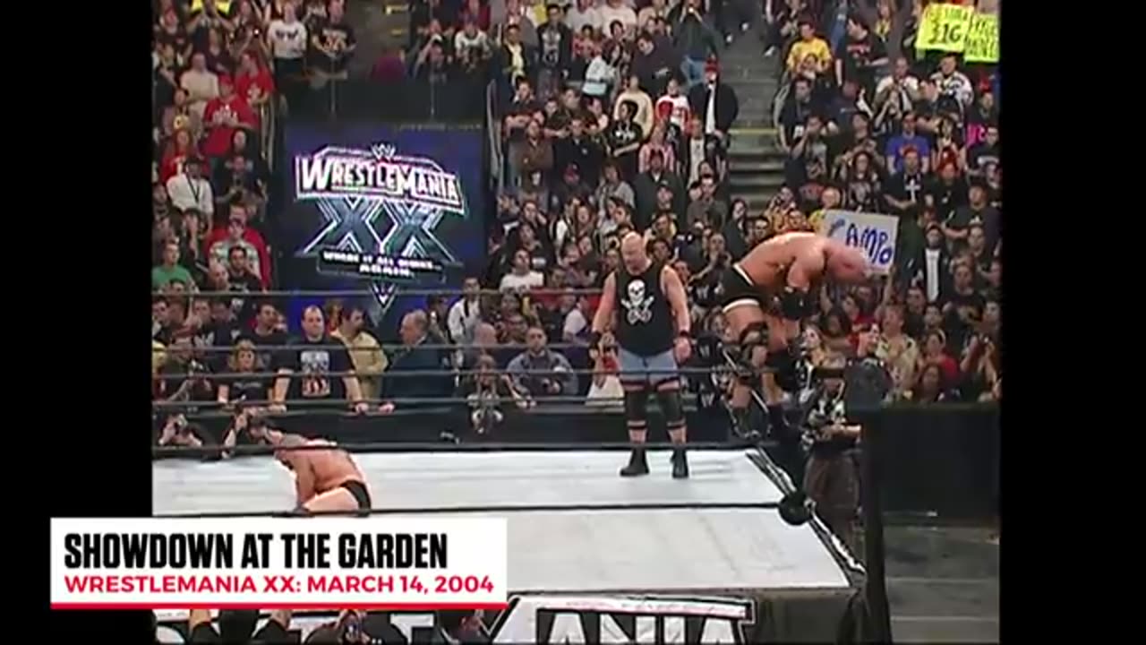 Brock Lesnar Vs Goldberg Match