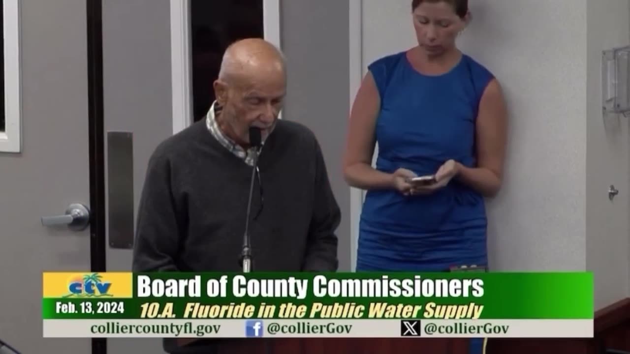 Collier County Residents Speak In Opposition to Water Fluoridation